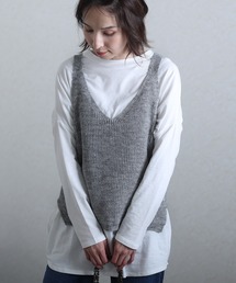 ElegChic（エレグシック）の「ニットキャミソール（キャミソール）」