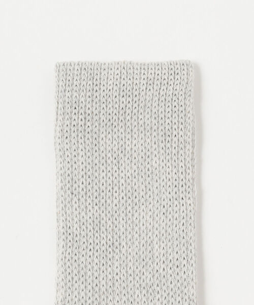BEAMS(ビームス)の「FAB.IT / Chuck(ソックス/靴下・メンズ・ホワイト/グレー・ONE SIZE)」の3枚目の写真