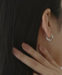 Geel | Geel/Silver925 シルバー・ゴールドフープピアス(ピアス（両耳用）)