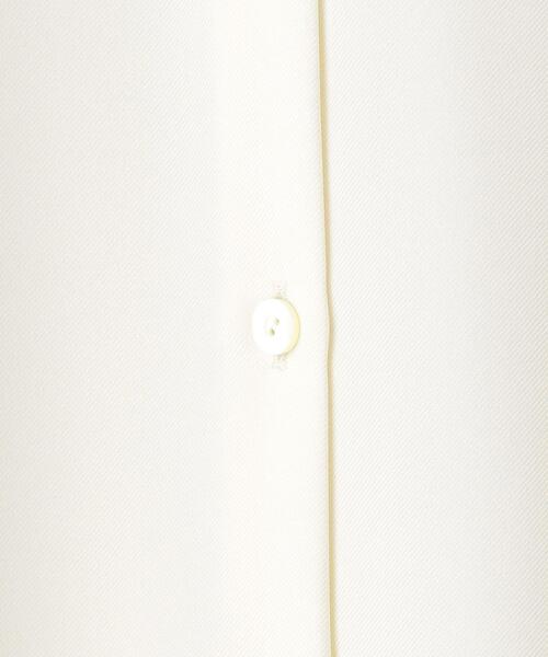 BEAUTY&YOUTH UNITED ARROWS(ビューティーアンドユースユナイテッドアローズ)の「BY ポリエステル バンドカラー シャツ -ウォッシャブル-◆(シャツ/ブラウス・レディース・ライトグレー/オフホワイト・FREE)」の17枚目の写真