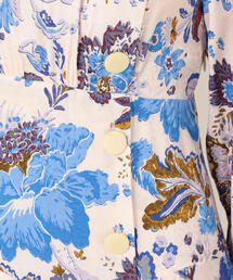 ISABEL MARANT ÉTOILE バックオープンプリントワンピース　34 ISABEL MARANT ÉTOILE バックオープンプリントワンピース 34 ISABEL