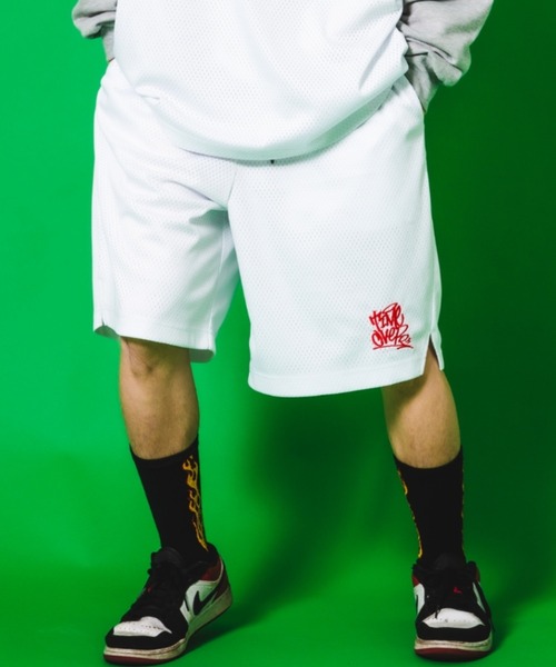 A'gem(エージェム)の「『A'gem/エージェム』BASKET SHORTS/バスケットショーツ ハーフパンツ(その他パンツ・メンズ・ホワイト/ブルー/グリーン・FREE)」の2枚目の写真