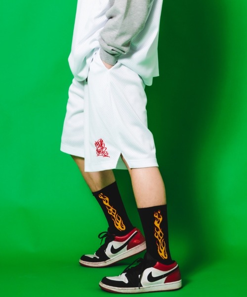 A'gem(エージェム)の「『A'gem/エージェム』BASKET SHORTS/バスケットショーツ ハーフパンツ(その他パンツ・メンズ・ホワイト/ブルー/グリーン・FREE)」の4枚目の写真