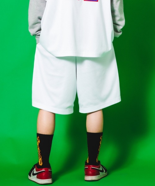 A'gem(エージェム)の「『A'gem/エージェム』BASKET SHORTS/バスケットショーツ ハーフパンツ(その他パンツ・メンズ・ホワイト/ブルー/グリーン・FREE)」の5枚目の写真
