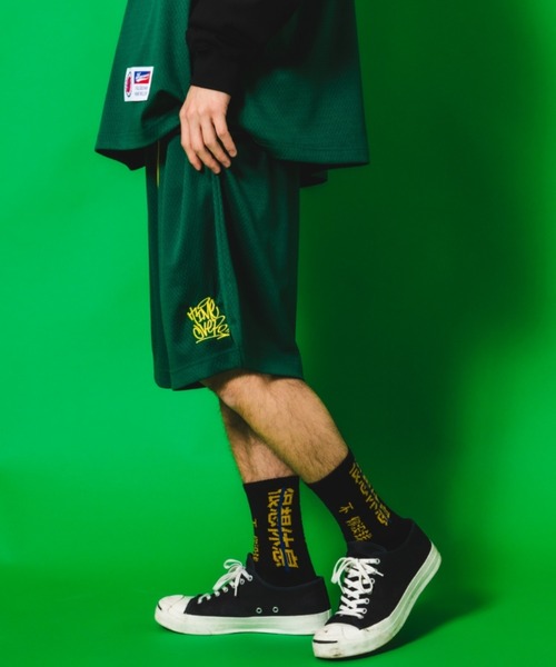 A'gem(エージェム)の「『A'gem/エージェム』BASKET SHORTS/バスケットショーツ ハーフパンツ(その他パンツ・メンズ・ホワイト/ブルー/グリーン・FREE)」の6枚目の写真