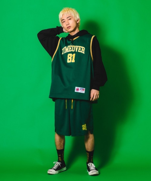 A'gem(エージェム)の「『A'gem/エージェム』BASKET SHORTS/バスケットショーツ ハーフパンツ(その他パンツ・メンズ・ホワイト/ブルー/グリーン・FREE)」の14枚目の写真