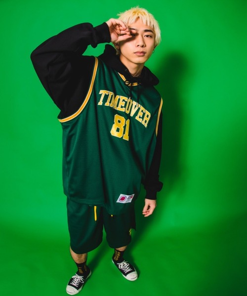 A'gem(エージェム)の「『A'gem/エージェム』BASKET SHORTS/バスケットショーツ ハーフパンツ(その他パンツ・メンズ・ホワイト/ブルー/グリーン・FREE)」の15枚目の写真