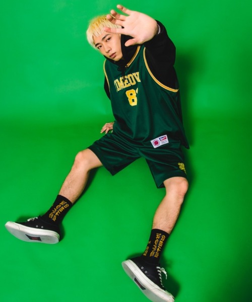 A'gem(エージェム)の「『A'gem/エージェム』BASKET SHORTS/バスケットショーツ ハーフパンツ(その他パンツ・メンズ・ホワイト/ブルー/グリーン・FREE)」の16枚目の写真
