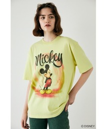 Disney SERIES CREATED by MOUSSY | MD MICKEY AIRBRUSH Tシャツ(Tシャツ/カットソー)