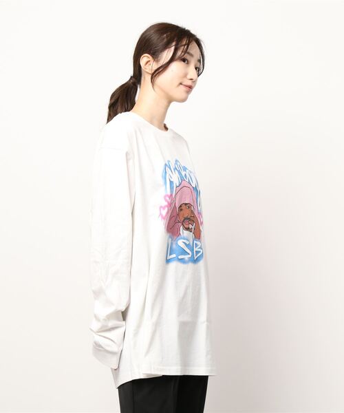 【セール】Oh boy LSB long tee（Tシャツ/カットソー）｜Little sunny bite（リトルサニーバイト）