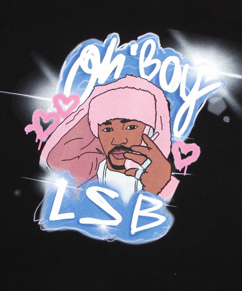 【セール】Oh boy LSB long tee（Tシャツ/カットソー）｜Little sunny bite（リトルサニーバイト）