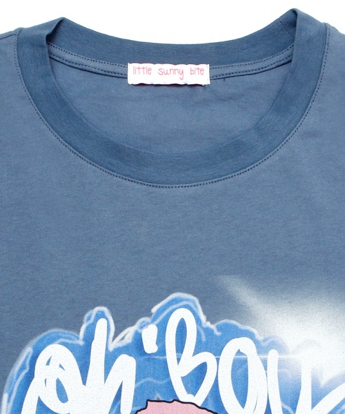 【セール】Oh boy LSB long tee（Tシャツ/カットソー）｜Little sunny bite（リトルサニーバイト）