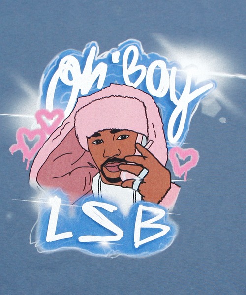 【セール】Oh boy LSB long tee（Tシャツ/カットソー）｜Little sunny bite（リトルサニーバイト）