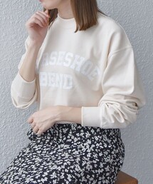 【WEB限定】SHIPS any: NATIONAL PARK プリント スウェット 23AW◇