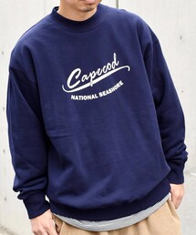 【WEB限定】SHIPS any: NATIONAL PARK プリント スウェット 23AW◇