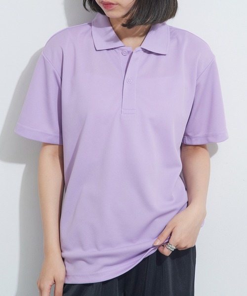 Printstar(プリントスター)の「【Printstar】dry polo-shirts / ドライポロシャツ UVカット 紫外線カット 00302(ポロシャツ・メンズ・ブラック/オリーブ/ホワイト/ダークグレー/ブルー/グレー/グリーン/レッド/バーガンディー/ネイビー/ライトパープル/ライトイエロー/ライトピンク/ライトブルー/杢グレー/ライトブラック/ライトベージュ・LL/M/S/L)」の13枚目の写真