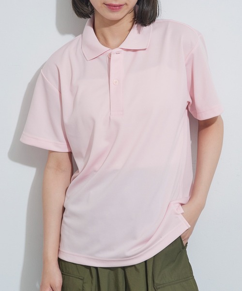 Printstar(プリントスター)の「【Printstar】dry polo-shirts / ドライポロシャツ UVカット 紫外線カット 00302(ポロシャツ・メンズ・ブラック/オリーブ/ホワイト/ダークグレー/ブルー/グレー/グリーン/レッド/バーガンディー/ネイビー/ライトパープル/ライトイエロー/ライトピンク/ライトブルー/杢グレー/ライトブラック/ライトベージュ・LL/M/S/L)」の15枚目の写真