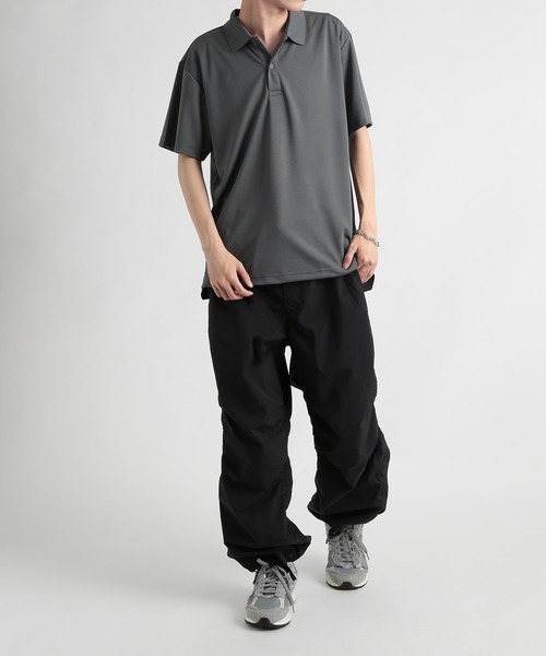 Printstar(プリントスター)の「【Printstar】dry polo-shirts / ドライポロシャツ UVカット 紫外線カット 00302(ポロシャツ・メンズ・ブラック/オリーブ/ホワイト/ダークグレー/ブルー/グレー/グリーン/レッド/バーガンディー/ネイビー/ライトパープル/ライトイエロー/ライトピンク/ライトブルー/杢グレー/ライトブラック/ライトベージュ・LL/M/S/L)」の22枚目の写真