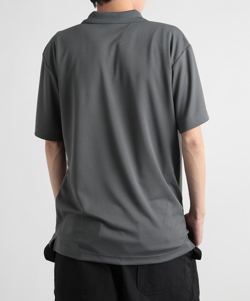Printstar(プリントスター)の「【Printstar】dry polo-shirts / ドライポロシャツ UVカット 紫外線カット 00302(ポロシャツ・メンズ・ブラック/オリーブ/ホワイト/ダークグレー/ブルー/グレー/グリーン/レッド/バーガンディー/ネイビー/ライトパープル/ライトイエロー/ライトピンク/ライトブルー/杢グレー/ライトブラック/ライトベージュ・LL/M/S/L)」の21枚目の写真