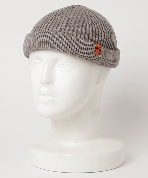 MANASTASH（マナスタッシュ）の「MANASTASH/マナスタッシュ　A/C ShortRollWatch　ショートロールワッチキャップ（ニットキャップ/ビーニー・メンズ・ブラック/ベージュ/グレー/オリーブ/アイボリー・FREE）」の4枚目の写真