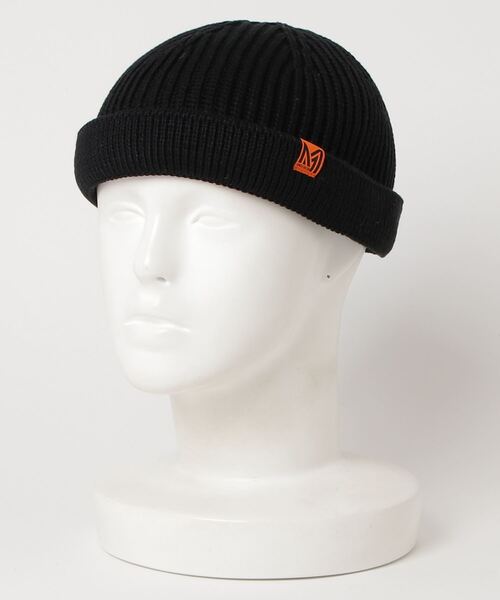 MANASTASH（マナスタッシュ）の「MANASTASH/マナスタッシュ　A/C ShortRollWatch　ショートロールワッチキャップ（ニットキャップ/ビーニー・メンズ・ブラック/ベージュ/グレー/オリーブ/アイボリー・FREE）」の3枚目の写真