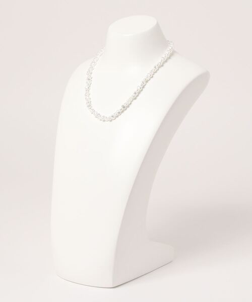 N.(N. Natural Beauty Basic)(エヌエヌナチュラルビューティーベーシック)の「パールネックレス(ネックレス・レディース・ホワイト・FREE)」の2枚目の写真