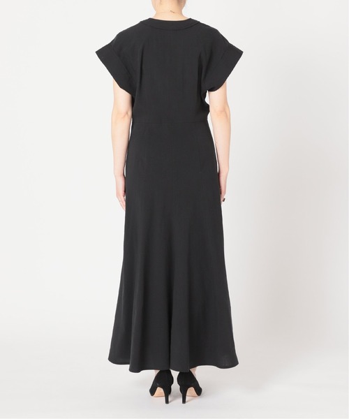 VERMEIL par iena（ヴェルメイユパーイエナ）の「リネンリヨセルマーメードワンピース（ワンピース・レディース・ブラック/カーキ・38/36）」の22枚目の写真