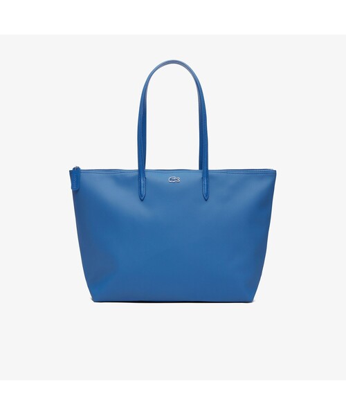 LACOSTE(ラコステ)の「L.12.12 プチピケ ラージ トートバッグ(トートバッグ・レディース・スカイブルー/ブラック/オレンジ/ピンクベージュ/レモンイエロー/ダークネイビー/ダークグリーン/ライトブルー/レッド・FREE)」の4枚目の写真