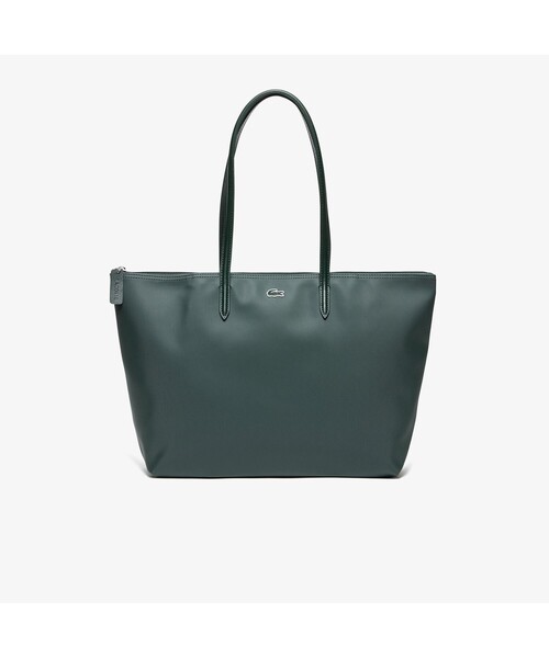 LACOSTE(ラコステ)の「L.12.12 プチピケ ラージ トートバッグ(トートバッグ・レディース・スカイブルー/ブラック/オレンジ/ピンクベージュ/レモンイエロー/ダークネイビー/ダークグリーン/ライトブルー/レッド・FREE)」の3枚目の写真