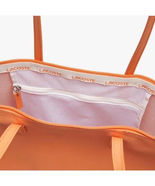 LACOSTE(ラコステ)の「L.12.12 プチピケ ラージ トートバッグ(トートバッグ・レディース・スカイブルー/ブラック/オレンジ/ピンクベージュ/レモンイエロー/ダークネイビー/ダークグリーン/ライトブルー/レッド・FREE)」の15枚目の写真