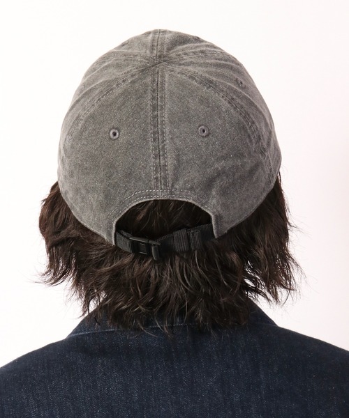 MEI（メイ）の「MEI ピグメントローキャップ（キャップ・メンズ・ブラック/ベージュ/イエロー/オレンジ/グリーン・FREE）」の7枚目の写真