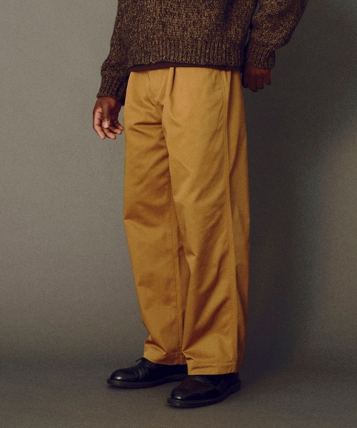 KIIT(キート)の「KIIT Dickies T/Cツイル 堅仕上げなし パンツ(その他パンツ・メンズ・ブラック/ベージュ/ネイビー/ダークブラウン/キャメル・3/1/2)」の3枚目の写真