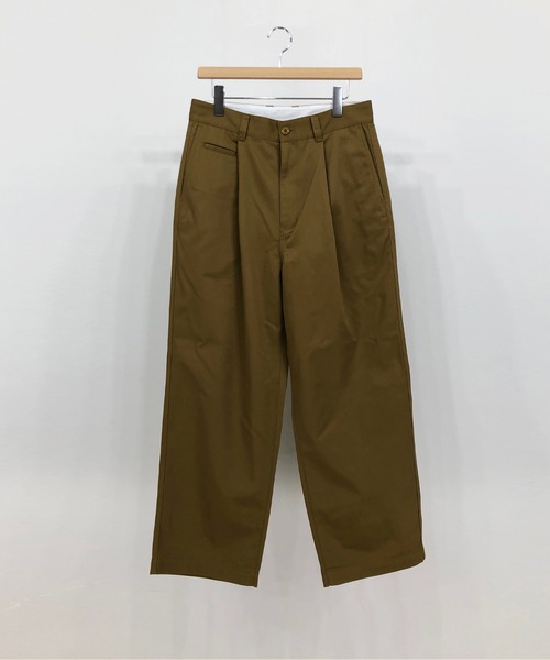 KIIT(キート)の「KIIT Dickies T/Cツイル 堅仕上げなし パンツ(その他パンツ・メンズ・ブラック/ベージュ/ネイビー/ダークブラウン/キャメル・3/1/2)」の5枚目の写真
