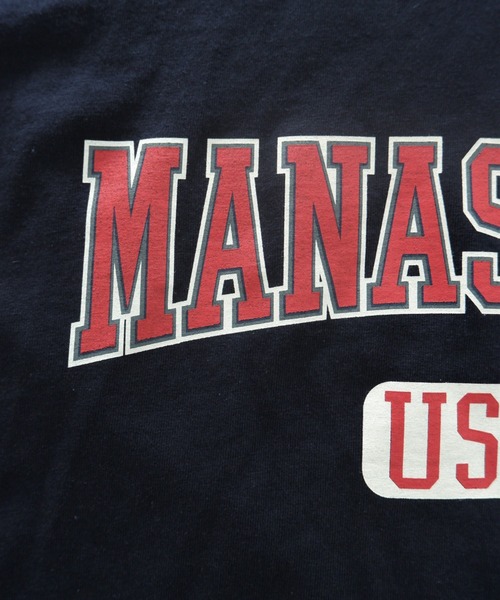 MANASTASH（マナスタッシュ）の「MANASTASH/マナスタッシュ　USA LOGO SS TEE ユーエスエーロゴショートスリーブティー（Tシャツ/カットソー・レディース・ホワイト/ブラック/ネイビー・SMALL/MEDIUM/LARGE/X-LARGE）」の5枚目の写真
