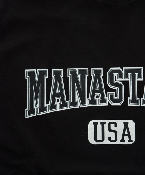 MANASTASH（マナスタッシュ）の「MANASTASH/マナスタッシュ　USA LOGO SS TEE ユーエスエーロゴショートスリーブティー（Tシャツ/カットソー・レディース・ホワイト/ブラック/ネイビー・SMALL/MEDIUM/LARGE/X-LARGE）」の6枚目の写真