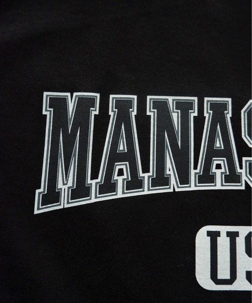 MANASTASH（マナスタッシュ）の「MANASTASH/マナスタッシュ　USA LOGO SS TEE ユーエスエーロゴショートスリーブティー（Tシャツ/カットソー・レディース・ホワイト/ブラック/ネイビー・SMALL/MEDIUM/LARGE/X-LARGE）」の7枚目の写真