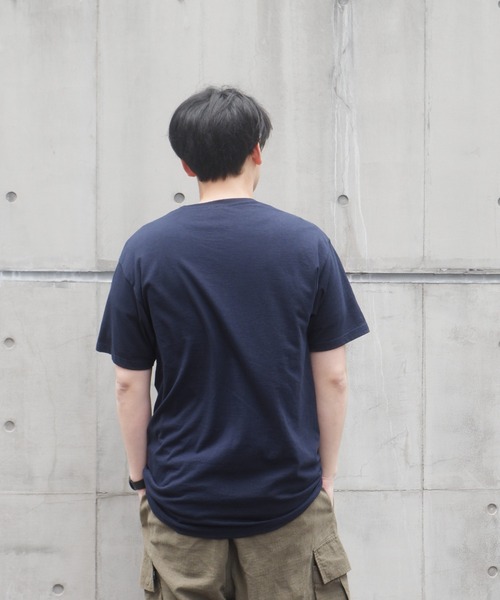 MANASTASH（マナスタッシュ）の「MANASTASH/マナスタッシュ　USA LOGO SS TEE ユーエスエーロゴショートスリーブティー（Tシャツ/カットソー・レディース・ホワイト/ブラック/ネイビー・SMALL/MEDIUM/LARGE/X-LARGE）」の10枚目の写真