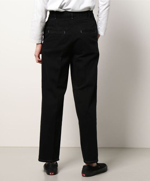Oriens JOURNAL STANDARD(オリエンス ジャーナルスタンダード)の「タックワイドデニム(デニムパンツ・メンズ・ブラック/ネイビー・LARGE/MEDIUM)」の14枚目の写真