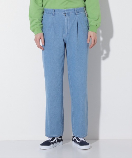 Oriens JOURNAL STANDARD(オリエンス ジャーナルスタンダード)の「タックワイドデニム(デニムパンツ・メンズ・ブラック/ネイビー・LARGE/MEDIUM)」の18枚目の写真
