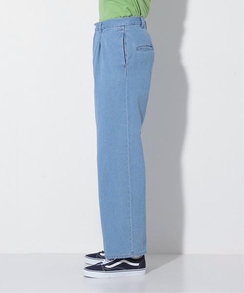 Oriens JOURNAL STANDARD(オリエンス ジャーナルスタンダード)の「タックワイドデニム(デニムパンツ・メンズ・ブラック/ネイビー・LARGE/MEDIUM)」の19枚目の写真