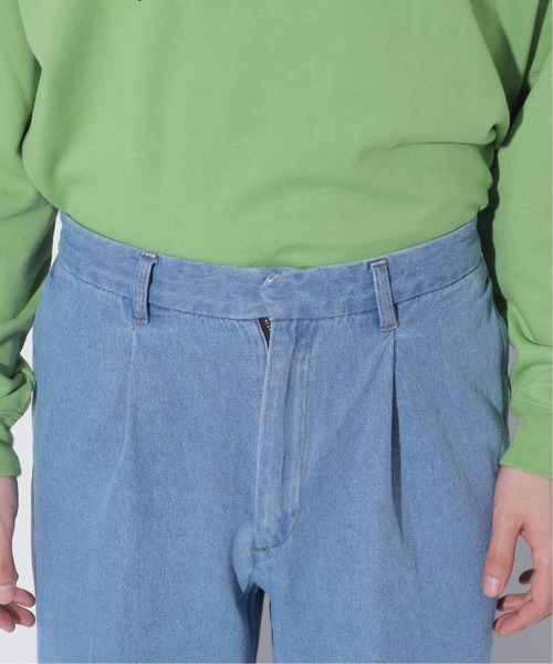 Oriens JOURNAL STANDARD(オリエンス ジャーナルスタンダード)の「タックワイドデニム(デニムパンツ・メンズ・ブラック/ネイビー・LARGE/MEDIUM)」の21枚目の写真