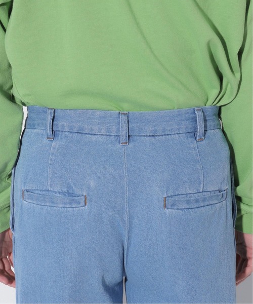 Oriens JOURNAL STANDARD(オリエンス ジャーナルスタンダード)の「タックワイドデニム(デニムパンツ・メンズ・ブラック/ネイビー・LARGE/MEDIUM)」の22枚目の写真