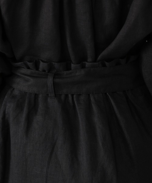 BARNYARDSTORM（バンヤードストーム）の「BARNYARDSTORM / 【WEB限定サイズXS】ラップ風リネンスカート（スカート・レディース・ブラック/ベージュ/カーキ・1/0/00）」の16枚目の写真