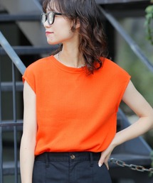 CIAOPANIC TYPY | 2WAYさらさらワッフルノースリーブTEE(Tシャツ/カットソー)