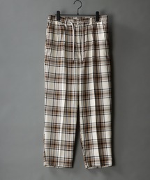 T/R wide tapered pants/TR タック ワイド テーパード パンツ