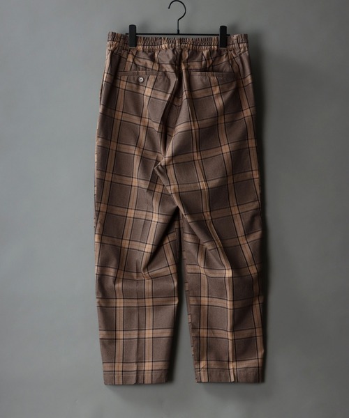 SITRY（シトリー）の「T/R wide tapered pants/TR タック ワイド テーパード パンツ（スラックス・メンズ・ブラック/ホワイト系その他/ブラック系その他/グレー系その他/ブラウン系その他/ベージュ系その他/グレー系その他2・M/L）」の22枚目の写真