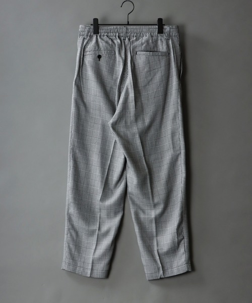 SITRY（シトリー）の「T/R wide tapered pants/TR タック ワイド テーパード パンツ（スラックス・メンズ・ブラック/ホワイト系その他/ブラック系その他/グレー系その他/ブラウン系その他/ベージュ系その他/グレー系その他2・M/L）」の18枚目の写真