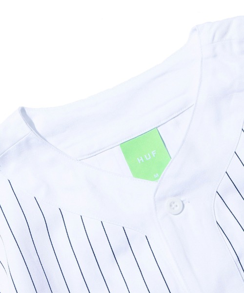 希少！HUFベースボールシャツL size 美品 Amazon | [ハフ] ベースボールシャツ CENT.FIELD BASEBALL