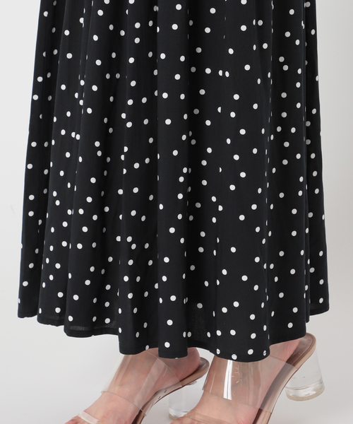 U by SPICK&SPAN(ユーバイスピックアンドスパン)の「ドットノースリワンピース(ワンピース・レディース・ブラック・FREE)」の19枚目の写真