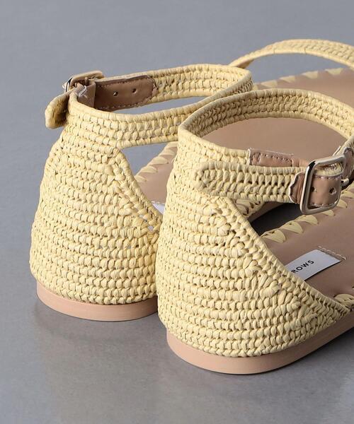 UNITED ARROWS(ユナイテッドアローズ)の「NATURAL アンクルストラップ サンダル(サンダル・レディース・ブラック/ベージュ・38/35/36/37)」の8枚目の写真